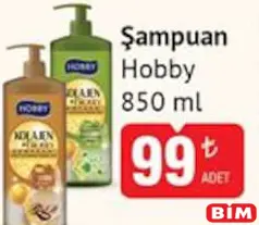 HOBBY ŞAMPUAN 850 ML fiyat ve kampanya bilgisi